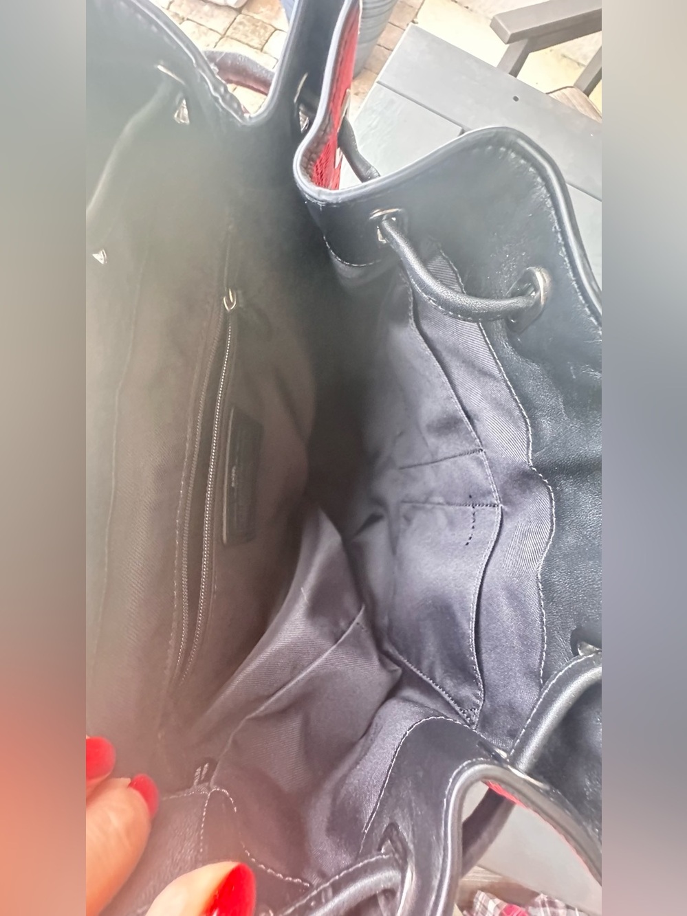 Coach Turnlock Tie Rucksack Backpack - Picture 14 of 16